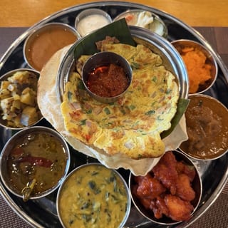 Goat Thali